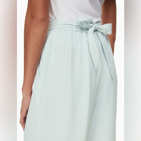 WILFRED | faun ankle pant - dark burgundy/maroon - Picture 7 of 8